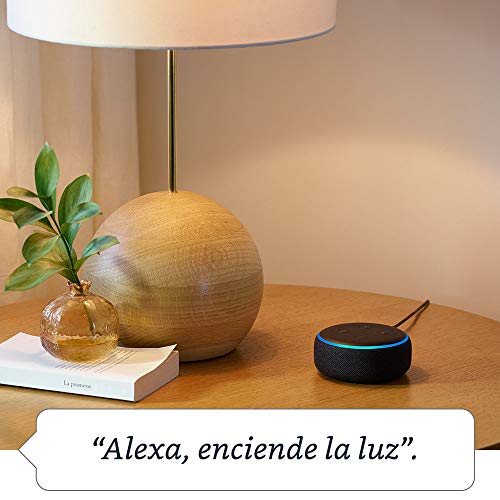 Echo Dot (3.ª generación) - Altavoz inteligente con Alexa, tela de color antracita Echo Dot (3.ª generación) - Altavoz inteligente con Alexa, tela de color antracita