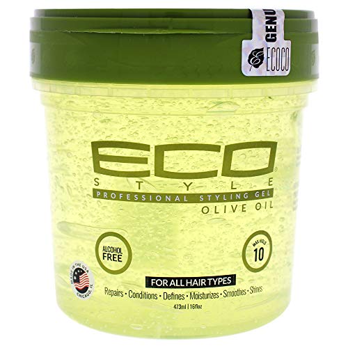 Eco Styler Styling Gel a base de aceite de oliva - Para todo tipo de cabello - Alcohol - 473 ml Eco Styler Styling Gel a base de aceite de oliva - Para todo tipo de cabello - Alcohol - 473 ml