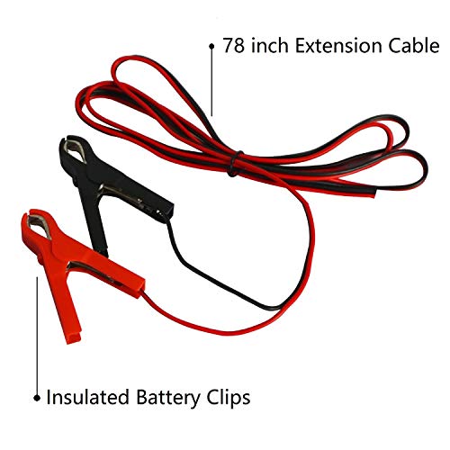 ECO-WORTHY Kit de sistema de panel solar de 10 vatios: 1 módulo solar de 10 W 12 V con controlador de carga de 3 A con cables de batería 12 voltios cargador de batería para RV Boat ECO-WORTHY Kit de sistema de panel solar de 10 vatios: 1 módulo solar de 10 W 12 V con controlador de carga de 3 A con cables de batería 12 voltios cargador de batería para RV Boat