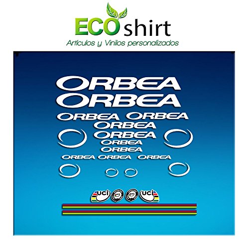 Ecoshirt 9K-ICI9-CJL3 Pegatinas Orbea R71 Vinilo Adesivi Decal Aufkleber Клей MTB Stickers Bike, Blanco