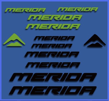 Ecoshirt JW-PFT8-JIOW Pegatinas Merida Dr1103 Bikes Stickers Aufkleber Decals Autocollants Adesivi MTB BTT, Negro Verde Ecoshirt JW-PFT8-JIOW Pegatinas Merida Dr1103 Bikes Stickers Aufkleber Decals Autocollants Adesivi MTB BTT, Negro Verde