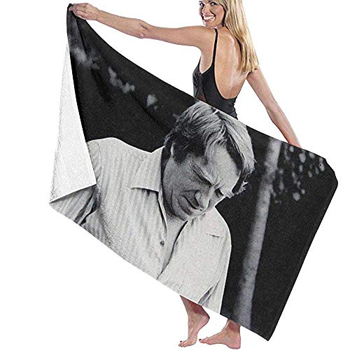 Edmun Georges Delerue DIY Toallas Toalla de baño Baño Piscina Yoga Pilates Picnic Poliéster de Secado rápido 80x130cm