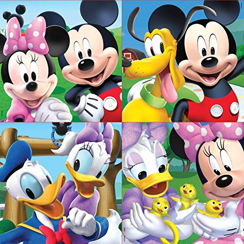 Educa Mickey Mouse Maleta con Puzzles Progresivos, multicolor (16505)