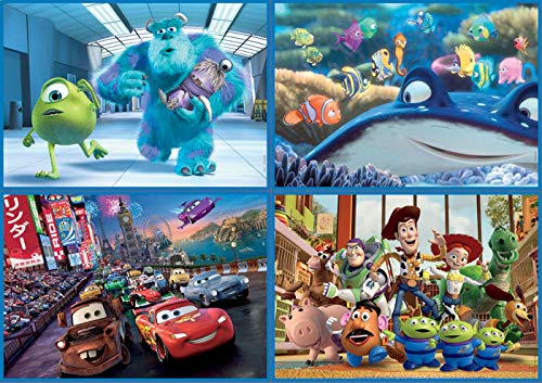 Educa - Multi 4 Puzzles Junior, puzzle infantil Pixar: Buscando a Nemo, Monster Inc, Cars y Toy Story de 50,80,100 y 150 piezas, a partir de 5 aƱos (15615) Educa - Multi 4 Puzzles Junior, puzzle infantil Pixar: Buscando a Nemo, Monster Inc, Cars y Toy Story de 50,80,100 y 150 piezas, a partir de 5 aƱos (15615)