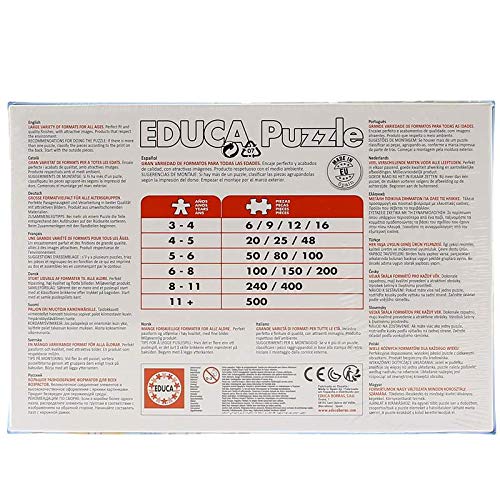 Educa- Peppa Pig Conjunto de Puzzles Progresivos, Multicolor, unica (16817)