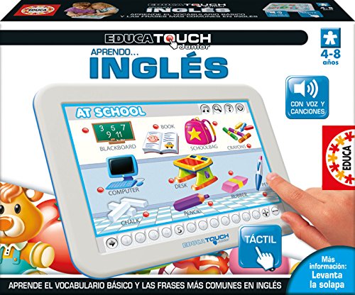 Educa- Touch Junior Aprendo Inglés Juego Educativo para Niños, Multicolor (15438)