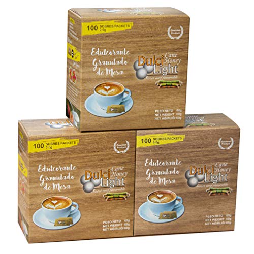 EDULCORANTE MORENO GRANULADO 300 Sobres 100% NATURAL DE CAĂA DULCILIGHT CON MAGNESIO Y FIBRA GUAR | EL SABOR, LA TEXTURA Y SONIDO DEL AZUCAR MORENO EDULCORANTE MORENO GRANULADO 300 Sobres 100% NATURAL DE CAĂA DULCILIGHT CON MAGNESIO Y FIBRA GUAR | EL SABOR, LA TEXTURA Y SONIDO DEL AZUCAR MORENO