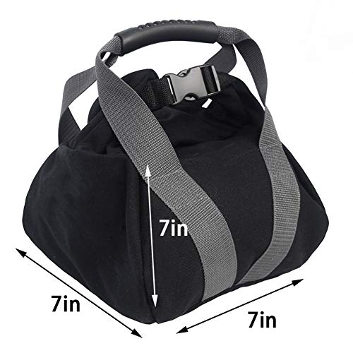 EFINNY Bolsa de Arena Kettlebell Bolsa de Arena Ajustable Kettlebell Arena portátil Kettlebell Bolsa de Arena Suave Pesas de Pesas para Gimnasio Gimnasio