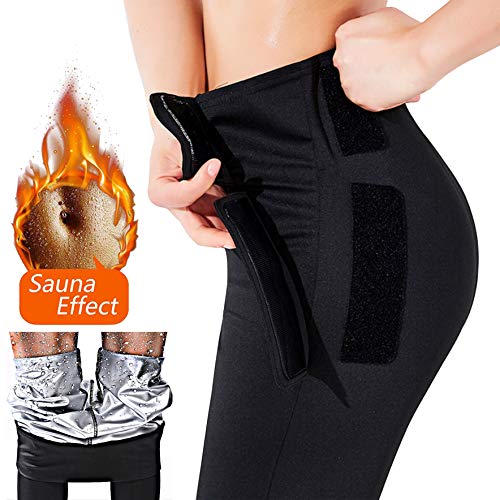 EGEYI Pantalones Deportivos Mujer,Pantalones para Adelgazar, Pantalón de Sudoración Adelgazar, Leggings Push Up, Mallas Termicos de Neopreno,Faja Reductora Adelgazante para Deporte(M) EGEYI Pantalones Deportivos Mujer,Pantalones para Adelgazar, Pantalón de Sudoración Adelgazar, Leggings Push Up, Mallas Termicos de Neopreno,Faja Reductora Adelgazante para Deporte(M)