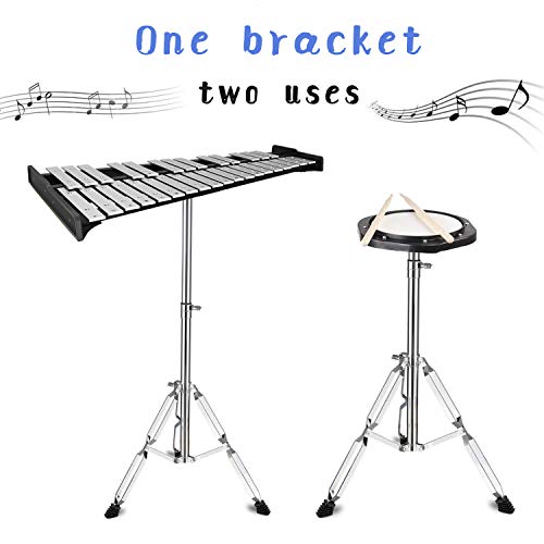 EiDevo 32 Notas Glockenspiel Xilófono,Instrumento de Percusión de Vibración Educativo Portátil Xilófono,Apto Para Niños y Principiantes,Glockenspiel con Soporte Regulable en Altura EiDevo 32 Notas Glockenspiel Xilófono,Instrumento de Percusión de Vibración Educativo Portátil Xilófono,Apto Para Niños y Principiantes,Glockenspiel con Soporte Regulable en Altura