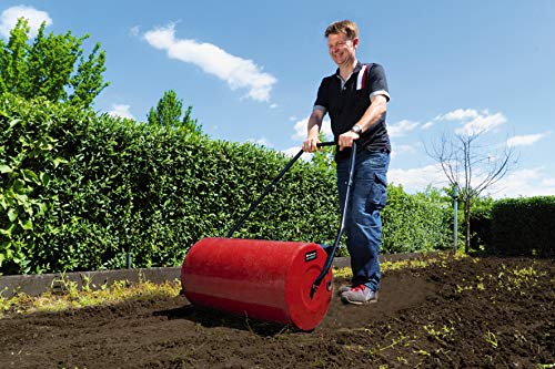 Einhell GC-GR 57 - Césped Rodillo (57 cm ancho, 32 cm de diámetro, laterales posibilidad de relleno con cierre por ambos lados, suciedad ajustable ABS treifer)