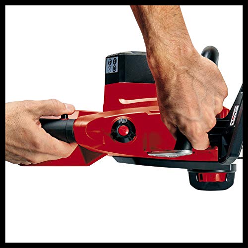 Einhell GE-LC 18/25 Li - Solo - Motosierra a batería Power X-Change 18 V, longitud de corte: 23 cm, velocidad de corte: 4.3 m/s, cadena y espada Oregon