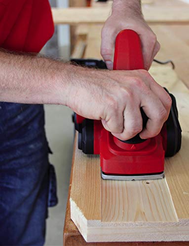 Einhell TC-PL 750 -Cepillo electrónico (Potencia de 750 W, 17000 min-1 RPM), 240 V, Negro, Rojo (ref.4345310) Einhell TC-PL 750 -Cepillo electrónico (Potencia de 750 W, 17000 min-1 RPM), 240 V, Negro, Rojo (ref.4345310)