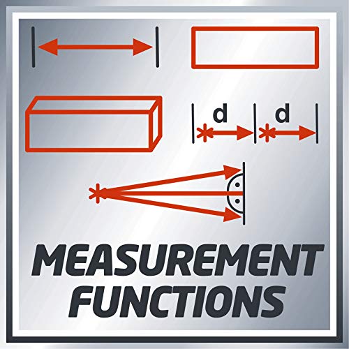 Einhell TE-LD 60 Láser de Distancias