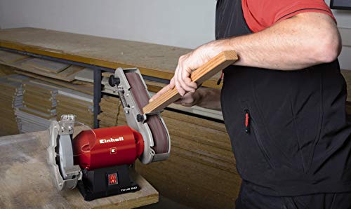 Einhell TH-US 240 - Esmeriladora combinada, 4 patas de goma antideslizantes, 230 V, 240 W (ref. 4466150) Einhell TH-US 240 - Esmeriladora combinada, 4 patas de goma antideslizantes, 230 V, 240 W (ref. 4466150)