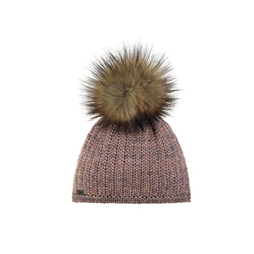 Eisbär Aurelie Lux MÜ Gorro, Mujer, Rosa-h.Braun, Talla única Eisbär Aurelie Lux MÜ Gorro, Mujer, Rosa-h.Braun, Talla única