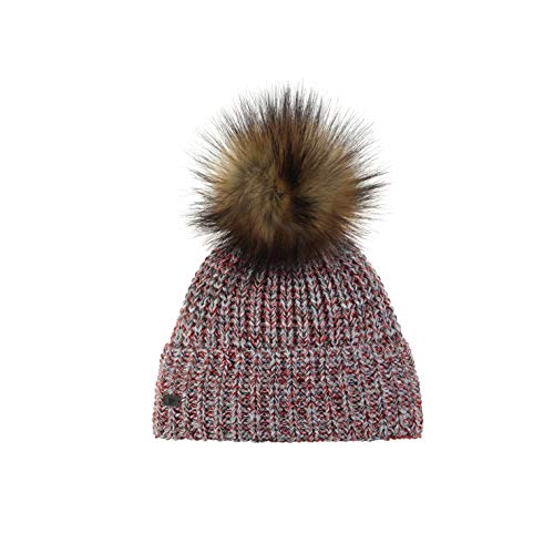 Eisbär Felia Lux MÜ Gorro, Mujer, rotmele-h.Braun, Talla única Eisbär Felia Lux MÜ Gorro, Mujer, rotmele-h.Braun, Talla única