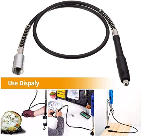 Eje Flexible para Taladro Dre-mel Wen Roybi Herramienta Giratoria Poweka para Amoladora Eléctrica Mandril sin Llave Eje Flexible para Taladro Dre-mel Wen Roybi Herramienta Giratoria Poweka para Amoladora Eléctrica Mandril sin Llave