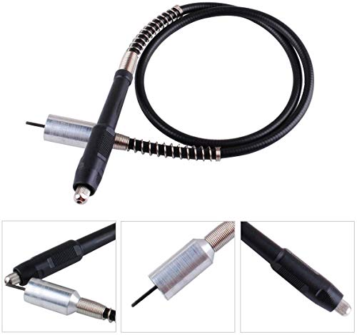 Eje Flexible para Taladro Dre-mel Wen Roybi Herramienta Giratoria Poweka para Amoladora Eléctrica Mandril sin Llave Eje Flexible para Taladro Dre-mel Wen Roybi Herramienta Giratoria Poweka para Amoladora Eléctrica Mandril sin Llave