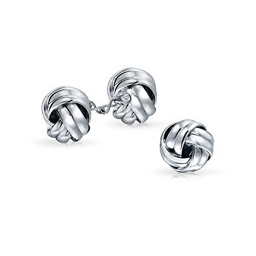 Ejecutivo Mens Balón Redondo Tejido Trenzado De Cable Twist Cuerda Nudo Francés Para Hombres Gemelos Plata Esterlina 925 Ejecutivo Mens Balón Redondo Tejido Trenzado De Cable Twist Cuerda Nudo Francés Para Hombres Gemelos Plata Esterlina 925
