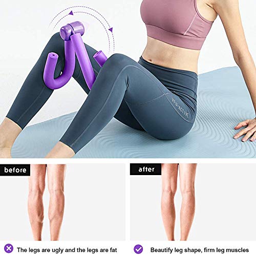 Ejercitador de Muslos,ZCEOR Entrenador de piernas Multifuncional Mujeres Clip Ejercicio Body Shaping Fitness Home Strength Trainer Bajar de Pes para Brazo/Hombro/Trasero/Muslo/Pierna