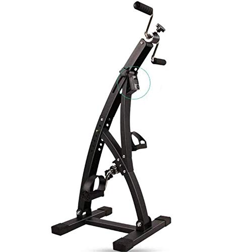 Ejercitador de Pedal Interior con Monitor, Pastel de Bicicleta de Ejercicios Ancianos para la rehabilitación de Las extremidades Superiores e Inferiores. DDLS Ejercitador de Pedal Interior con Monitor, Pastel de Bicicleta de Ejercicios Ancianos para la rehabilitación de Las extremidades Superiores e Inferiores. DDLS