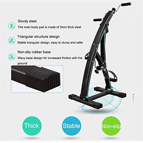 Ejercitador de Pedal Interior con Monitor, Pastel de Bicicleta de Ejercicios Ancianos para la rehabilitación de Las extremidades Superiores e Inferiores. DDLS Ejercitador de Pedal Interior con Monitor, Pastel de Bicicleta de Ejercicios Ancianos para la rehabilitación de Las extremidades Superiores e Inferiores. DDLS