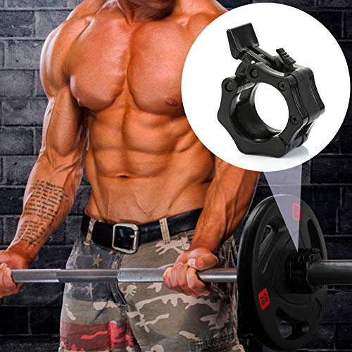 EKKONG Abrazaderas Mancuernas, Abrazaderas de Barra, Abrazaderas Pesas, Abrazaderas de Sujeción Rápida y Segura 23mm 25mm 28mm 50mm, para Mancuerna y Barras, Pesas, Gym, Crossfit EKKONG Abrazaderas Mancuernas, Abrazaderas de Barra, Abrazaderas Pesas, Abrazaderas de Sujeción Rápida y Segura 23mm 25mm 28mm 50mm, para Mancuerna y Barras, Pesas, Gym, Crossfit
