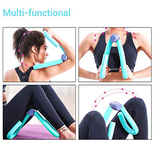 EKKONG Toner de Muslo, Entrenador Multifuncional de Muslos Dispositivo, Muslos, Glúteos, Aparatos de Pecho, Ejercitador de Muslos para El Hogar, Fitness Adelgazante Toner de Muslo Ejercitador (Azul) EKKONG Toner de Muslo, Entrenador Multifuncional de Muslos Dispositivo, Muslos, Glúteos, Aparatos de Pecho, Ejercitador de Muslos para El Hogar, Fitness Adelgazante Toner de Muslo Ejercitador (Azul)