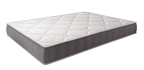 El Almacen del Colchon - Colchón espumación, Modelo Star, 80 x 190 x 15cm - Todas Las Medidas, Blanco y Gris El Almacen del Colchon - Colchón espumación, Modelo Star, 80 x 190 x 15cm - Todas Las Medidas, Blanco y Gris