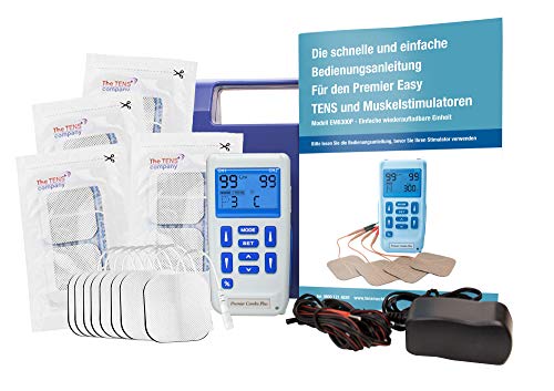 El dispositivo TENS combinado con estimulador muscular Premier Plus es fácil de recargar con dos canales y dispone de 30 programas preestablecidos para aliviar el dolor y regenerar los músculos. El dispositivo TENS combinado con estimulador muscular Premier Plus es fácil de recargar con dos canales y dispone de 30 programas preestablecidos para aliviar el dolor y regenerar los músculos.