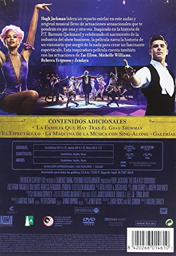 El Gran Showman [DVD]