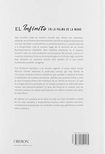 El infinito en la palma de la mano: 50 maravillas que revelan un universo extraordinario (Libros Singulares) El infinito en la palma de la mano: 50 maravillas que revelan un universo extraordinario (Libros Singulares)