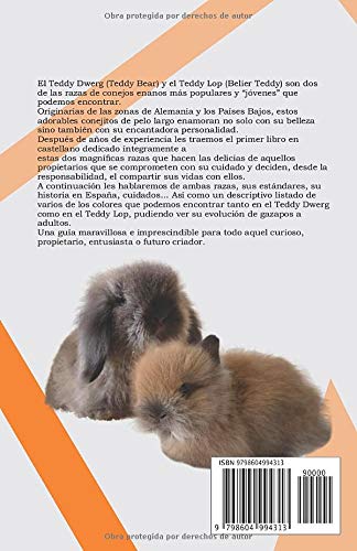 El libro del conejo enano Teddy Dwerg y Teddy Lop (CONEJOS DE RAZA)