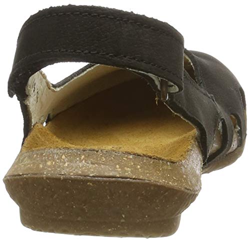 El Naturalista Pleasant Wakataua, Sandalias con Punta Cerrada para Mujer, Negro (Black), 38 EU