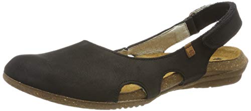 El Naturalista Pleasant Wakataua, Sandalias con Punta Cerrada para Mujer, Negro (Black), 38 EU El Naturalista Pleasant Wakataua, Sandalias con Punta Cerrada para Mujer, Negro (Black), 38 EU