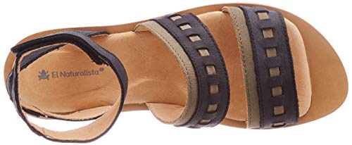 El Naturalista Tülbend, Sandalia con Pulsera para Mujer, Negro (Black Black), 41 EU El Naturalista Tülbend, Sandalia con Pulsera para Mujer, Negro (Black Black), 41 EU