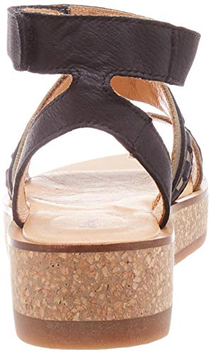 El Naturalista Tülbend, Sandalia con Pulsera para Mujer, Negro (Black Black), 41 EU El Naturalista Tülbend, Sandalia con Pulsera para Mujer, Negro (Black Black), 41 EU