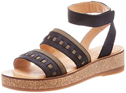 El Naturalista Tülbend, Sandalia con Pulsera para Mujer, Negro (Black Black), 41 EU El Naturalista Tülbend, Sandalia con Pulsera para Mujer, Negro (Black Black), 41 EU