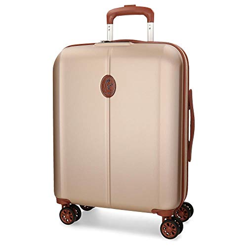 El Potro Ocuri Maleta de cabina Beige 40x55x20 cms Rígida ABS Cierre TSA 37L 3,3Kgs 4 ruedas dobles Extensible Equipaje de Mano El Potro Ocuri Maleta de cabina Beige 40x55x20 cms Rígida ABS Cierre TSA 37L 3,3Kgs 4 ruedas dobles Extensible Equipaje de Mano