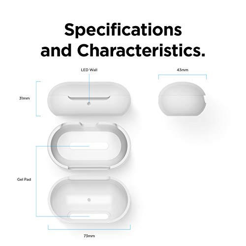 elago Funda Galaxy Buds de Silicona Compatible con Samsung Galaxy Buds Plus (2020) & Galaxy Buds (2019) – Protección de Cuerpo Completo, Gel Anti-Deslizante (Luminoso Azul) elago Funda Galaxy Buds de Silicona Compatible con Samsung Galaxy Buds Plus (2020) & Galaxy Buds (2019) – Protección de Cuerpo Completo, Gel Anti-Deslizante (Luminoso Azul)