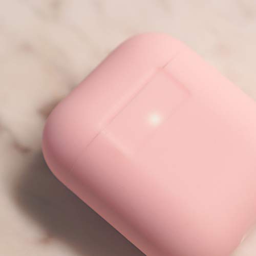 elago Funda Silicona Compatible con Apple AirPods 1 & 2 (LED Frontal Visible) - Soporta Carga inalámbrica, Extra Protección (Lovely Rosa)