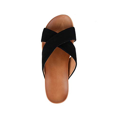 Elara Sandalia Mujer con Plataforma Alta Chunkyrayan Negro TH82240 Black-40 Elara Sandalia Mujer con Plataforma Alta Chunkyrayan Negro TH82240 Black-40