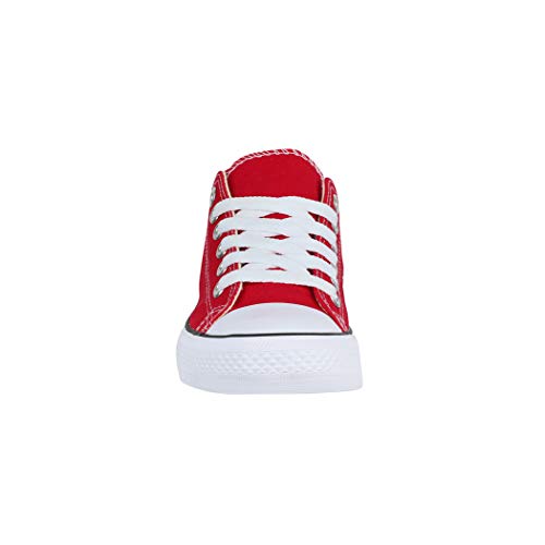 Elara Zapatos Unisex Deportivas Chunkyrayan Rojo Nuevo BenkeyB Red-41