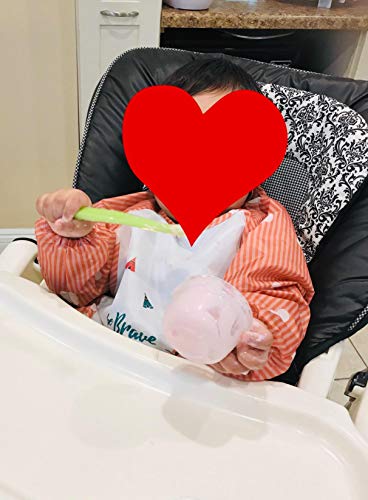 ElecMotive 3 Piezas Babero con Mangas EVA Impermeable Babero de Manga larga Niños Niñas 6-36 Meses ElecMotive 3 Piezas Babero con Mangas EVA Impermeable Babero de Manga larga Niños Niñas 6-36 Meses