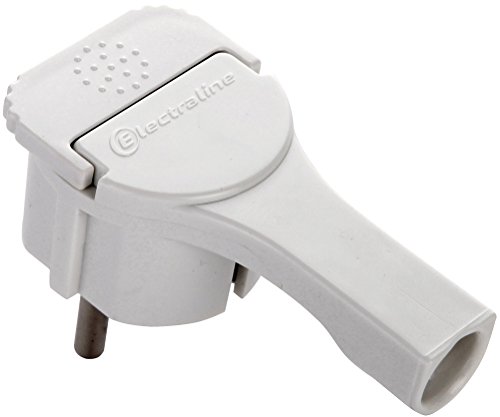 Electraline 71065 - Tapón De Seguridad, Extraplano, Negro, color: blanco Electraline 71065 - Tapón De Seguridad, Extraplano, Negro, color: blanco
