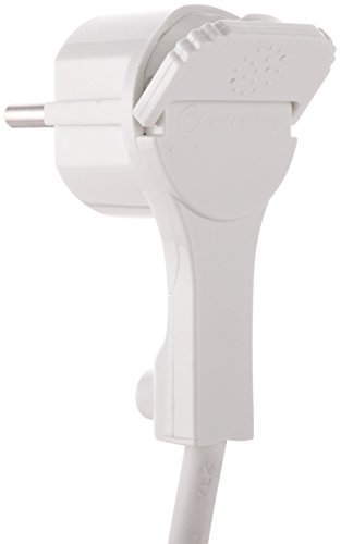 Electraline 71065 - Tapón De Seguridad, Extraplano, Negro, color: blanco Electraline 71065 - Tapón De Seguridad, Extraplano, Negro, color: blanco