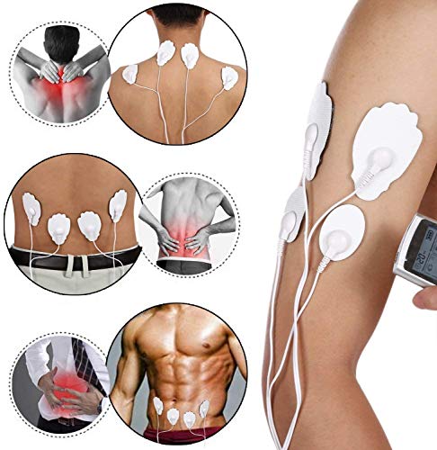 Electroestimuladores TENS/EMS Digital Masaje Portatil, 2 Canales Estimulador Muscular Recargable Masajeador Electro para Alivio del Dolor de Cervical/Piernas/Abdominal/Cuello (16 Modos 8 Pads) Electroestimuladores TENS/EMS Digital Masaje Portatil, 2 Canales Estimulador Muscular Recargable Masajeador Electro para Alivio del Dolor de Cervical/Piernas/Abdominal/Cuello (16 Modos 8 Pads)