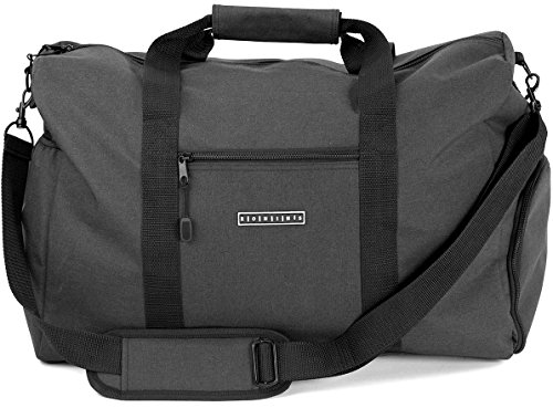 Elegante Bolsa Deporte Bolsa de Viaje con Compartimiento para Zapatos y portabotellas | Bolsa de Mano de 38 litros 55x40x32 | Bolsas de Gimnasio para Hombre y Mujer