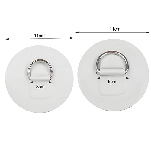 Elegantstunning Acero inoxidable Barco inflable Accesorios para canoa D-ring Pad Patch Paddle Suit para tablero Mango Kayak SUP Tabla de surf Bote Canoa Accesorios para cubierta Elegantstunning Acero inoxidable Barco inflable Accesorios para canoa D-ring Pad Patch Paddle Suit para tablero Mango Kayak SUP Tabla de surf Bote Canoa Accesorios para cubierta